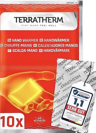 Грілки для рук terratherm, 9 уп. по 10 пар