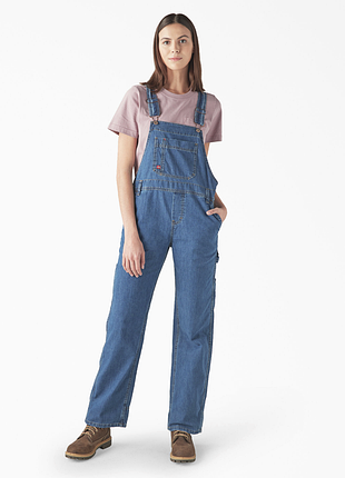Жіночий комбінезон вільного крою з нагрудниками dickies / на ріст 160 см