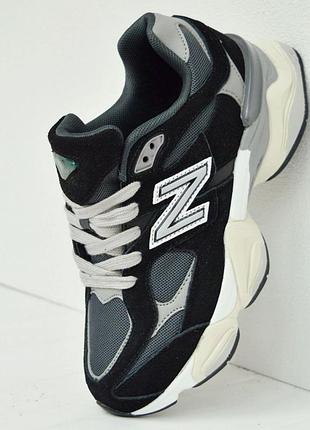 🔥👟кроссовки женские ❄️ new balance 9060 black gray