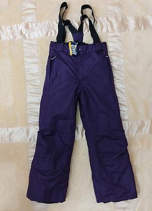 Лыжные брюки полукомбинезон термо ничевина