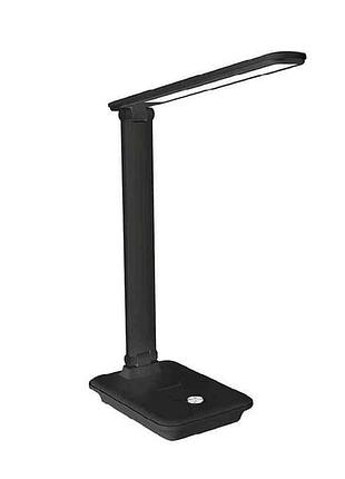 Настольная лампа черный 10вт с беспроводной зарядкой eh-lmt-wc2 тм electrohouse
