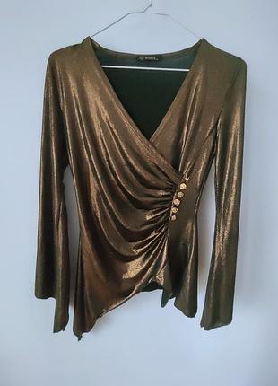 Елегантна вечірня  блуза of white розмір 40 нова