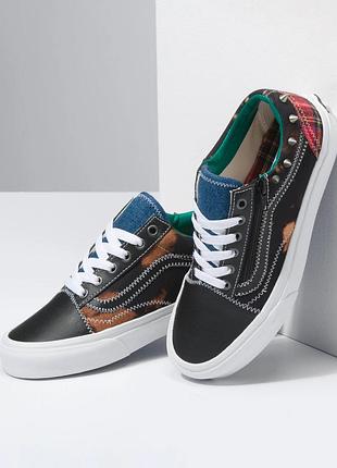 Vans old skool zip  женские низкие кроссовки-кеды