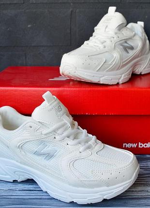 🔥👟кроссовки женские ❄️ new balance 530 (безбренд) white
