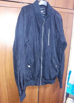 Куртка курточка бомбер черная