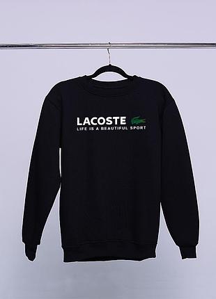 Мужской зимний свитшот, реглан на флисе