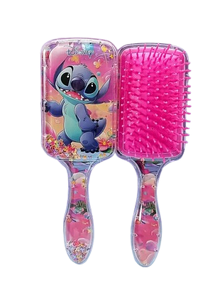 Щетка для волос “stitch” - яркая, мягкая и с любимым героем