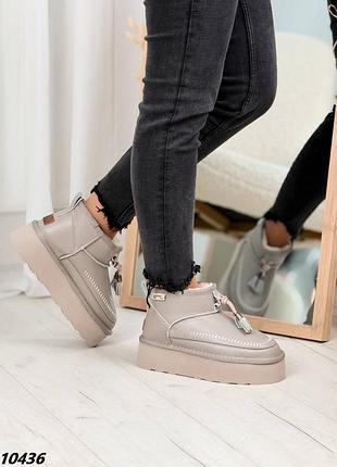 Расродаж угги угги натуральная кожа сапоги 23,5/26/26,5см