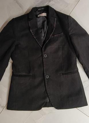 Піджак жакет чорний 140 розмір h&m
