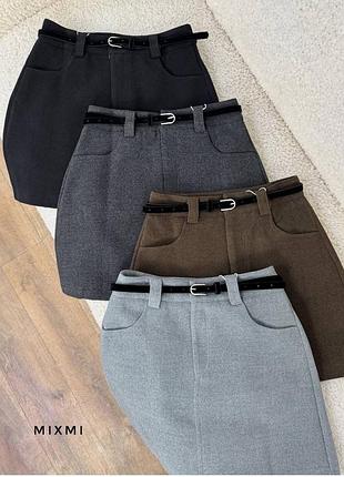 Спідниця кашемір