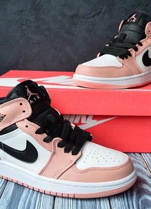🔥👟кроссовки женские ❄️ nike air jordan 1 retro