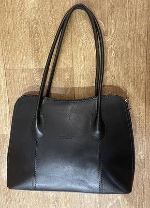 Сумка жіноча vera pelle шкіряна на плече