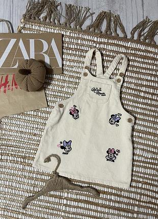 Сарафан вельвет мінні 9-12 міс, 80 см