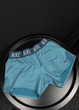 Жіночі спортивні шорти з акцентним лого на поясі nike . оригінал