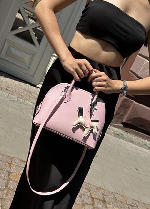 Сумка эрмес гермес хермес 1923 bolide 25 light pink/silver