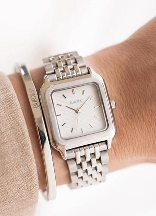 Годинник burker macy silver white