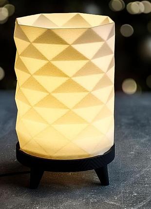 Декоративный светильник "geometry glow" - атмосферный ночник