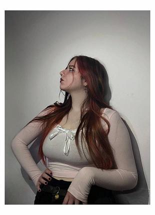 Кофта із завʼязками