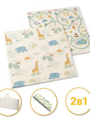 Дитячий ігровий килимок leobro 180 x 200 x 1 см (lb-1031)