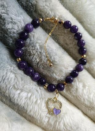 Браслет из аметиста