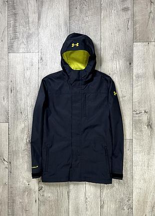 Under armour infrared кофта ветровка s-m размер черная storm2 мембрана