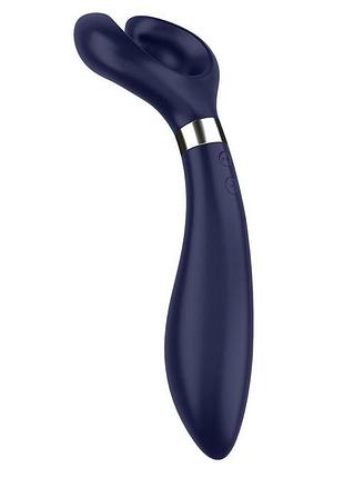 Вібратор для пар satisfyer endless fun blue, три мотори, багатофункціональний 2