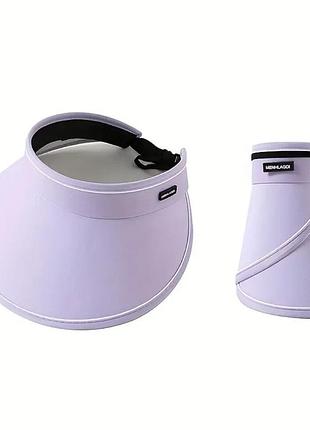 Жіночий широкий козирок від сонця