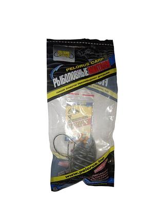 Монтаж карповый pelorus флэт-фидер, оснастка карповая "карп-ложка"/"спутник"/"соска"