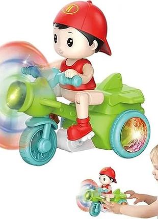 Музыкальный детский трехколесный велосипед