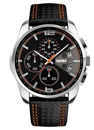 Часы наручные мужские skmei 9106og, фирменные спортивные часы, часы наручные мужские