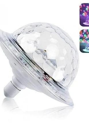 Лампа в патрон 220v тарелка-сфера bt rd-7202