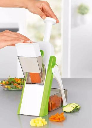 Багатофункціональна овочерізка з venera129 br000129 сталевий нержавіючий мультислайсер safe slice mandoline