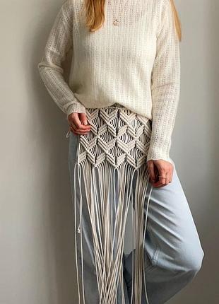 Пояс макраме припинда етно пояс