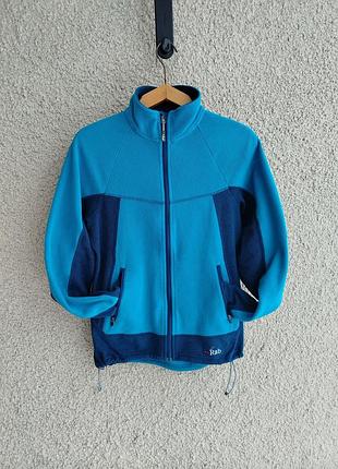 Жіноча флісова кофта rab gore tex куртка раб трекінгова кофта rab