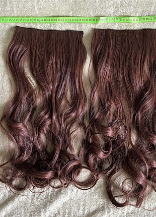 Треса кучерява polily № 4-30b коричнево-золотистий 50 см термостійке волокно