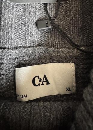 Чоловічий новий теплий светр під горло c&a оригінал 5