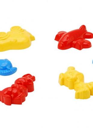 Детские паски для игры в песочнице "кроха" №1 1159, 6 шт в наборе