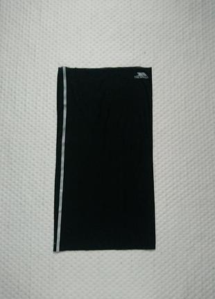 Баф бафф чорний з світловідбиваючою полоскою