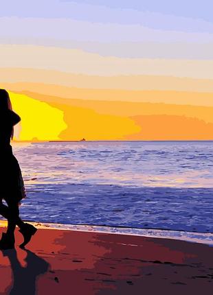 Картина по номерам. art craft "влюбленные на побережье" 40*50 см 10212-ac