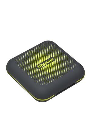 Кейс для капсул fitseven uzspace tp005gy, графітовий з жовтим