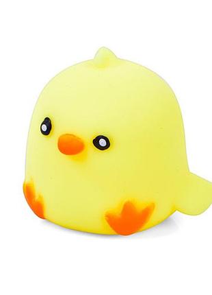 Детская игрушка тянучка-антистресс "животные" ms 3824 цыпленок