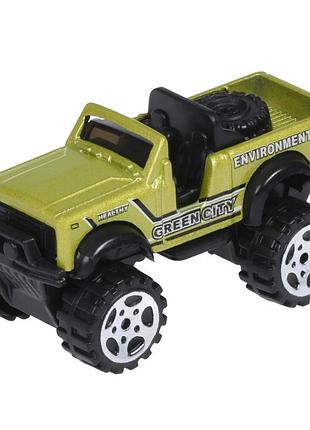 Модель транспорта автопром 7632 масштаб 1:64, металлическая green city