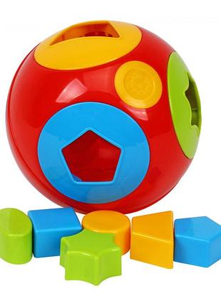 Развивающий сортер" шар" 2247txk, 6 деталей