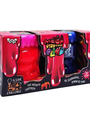 Вязкая масса "mega stretch slime" slm-11-02u 2 банки вид 4