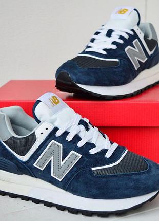 🔥👟кроссовки мужские ❄️ new balance 574 legacy blue gray