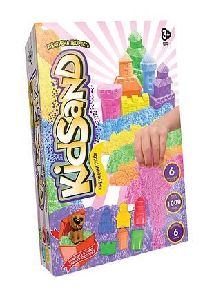 Кинетический песок "kidsand" ks-04-10u-15u коробка 1000 гр вид 4