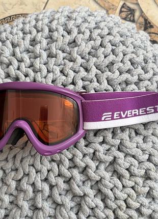 Доросла гірськолижна маска everest | двошарова лінза |