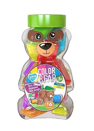 Набір тіста для ліплення "color bear" тм lovin 41185