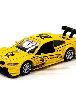 Детская автомодель bmw m3 dtm technodrive 250257 желтый 8