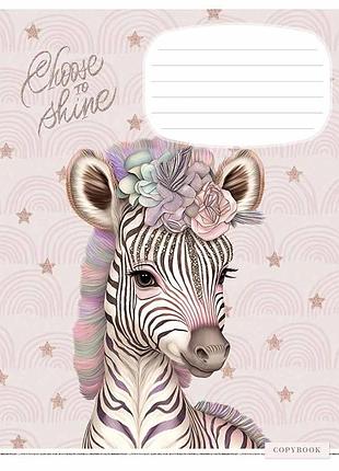 Тетрадь ученическая "shiny friends" 012-3244l-2 в линию, 12 листов